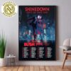 Alestorm And Nekrogoblikon Australia And New Zealand Tour 2025 List Dates Home Decor Poster Canvas