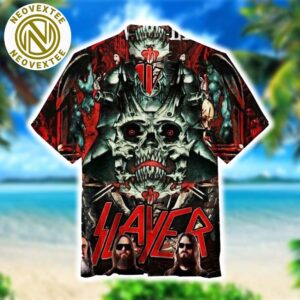 Slayer Rock Band Music Aloha Hawaiian Shirt For Family