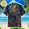 Slayer Xenomorph Alien Black Background Summer 2025 Hawaiian Shirt