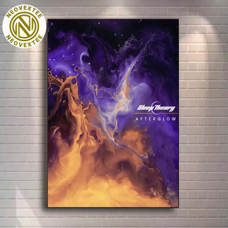 Sleep Theory Poster For Album Afterglow Release On May 16 2025 Home Decor Poster Canvas