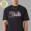 Sleep Theory Afterglow Globe Logo Two Sides Print Vintage T-Shirt