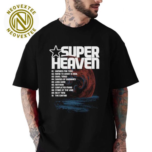 Superheaven Planet II Black Merch Unisex T-Shirt