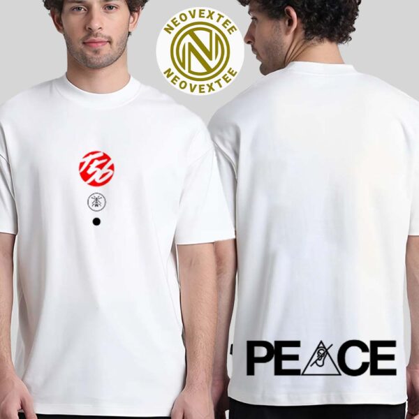 Ten56. Band Peace Merch Tee Two Sides Print Unisex T-Shirt