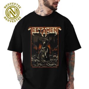 Testament Band Merch Tee The Death Black Unisex T-Shirt