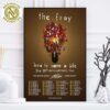 The Fray How To Save A Life The 20th Anniversary Tour 2025 With Special Guests The Strike And Landon Barker Dates List Poster Canvas