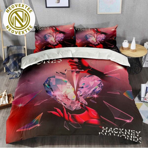 The Rolling Stones Best Rock Album Hackney Diamonds Music King Bedding Set