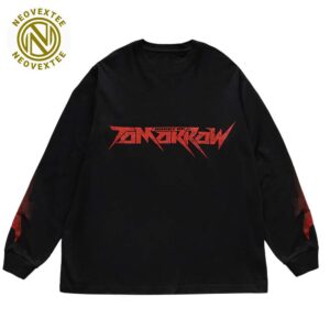 The Weeknd Merch Fade Logo Hurry Up Tomorrow Long Sleeve T-Shirt