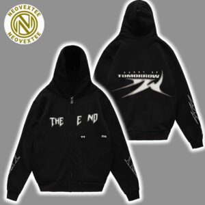 The Weeknd Merch Tee The End Hurry Up Tomorrow Zip Hoodie T-Shirt