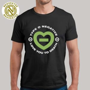 Type O Negative Band Love You To Death Vintage T-Shirt
