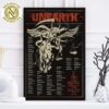 Septicflesh Modern Primitive North America Tour 2025 Dates List Home Decor Poster Canvas