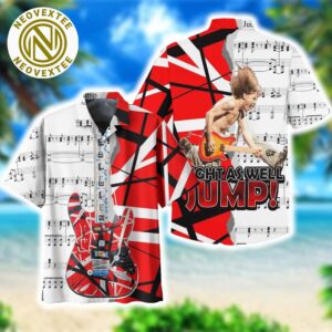 Van Halen Might As Well Jump Collections 2025 Hawaiian Shirt And Short