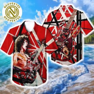 Van Halen The Best Of Both Worlds Summer 2025 Hawaiian Shirt For Family