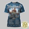 Lacuna Coil Band Sleepless Empire Tour 2025 For June October And November 2025 Dates List All Over Print Shirt