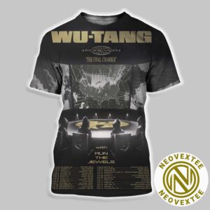 Wu Tang Clan Forever The Final Chamber Tour 2025 With Run The Jewels Dates List All Over Print Shirt