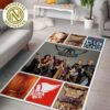 Aerosmith Rock Band Ver 4 Living Room Music Band Home Decor Rug Carpet