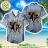 Van Halen Floral Pattern Tropical 2025 Summer Aloha Hawaiian Shirt And Beach Short