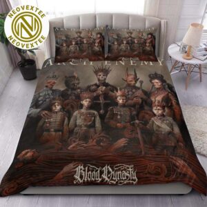 Arch Enemy Band Blood Dynasty New Album Bedding Set