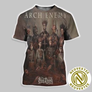 Arch Enemy Band New Album Blood Dynasty Out March 28 2025 All Over Print Shirt