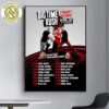 Chase Atlantic Lost In Europe And UK Tour 2025 Dates List Home Decor Poster Canvas