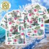 Blink-182 Rock Band Skull Surfing Tropical Summer For Boy And Girl Hawaiian Shirt