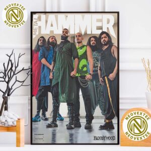 Bloodywood Metal Hammer Cover Magazine Home Decor Poster Canvas