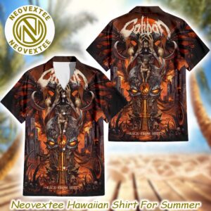 Caliban Back From Hell New Album Gift For Fan Music Summer Hawaiian Shirt