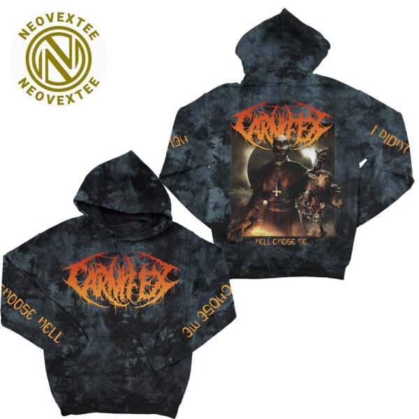 Carnifex Band Merch Hell Chose Me 15-Year Anniversary Hoodie T-Shirt