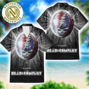 Dead And Company Band Spinning Mirrorball During Franklin’s Tower Aloha 2025 Hawaiian Shirt