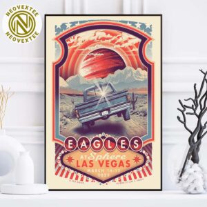 Eagles Band Official Poster Show At Sphere In Las Vegas On March 14-15 2025 Home Decor Poster Canvas