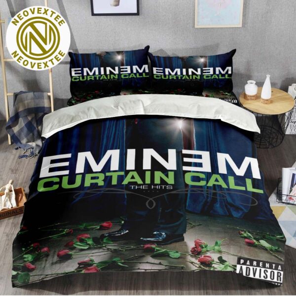 Eminem Album Curtain Call The Hits Full Bedding Set