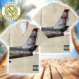 Eminem Kamikaze Album Cover Aloha Summer 2025 Hawaiian Shirt