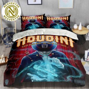 Eminem New Single Houdini Cover Art Guess Who Is Back And For My Last Trick Unis Bedding Set