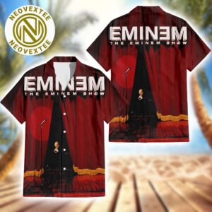 Eminem The Eminem Show Album Cover Aloha Summer Hawaiian Shirt 2025