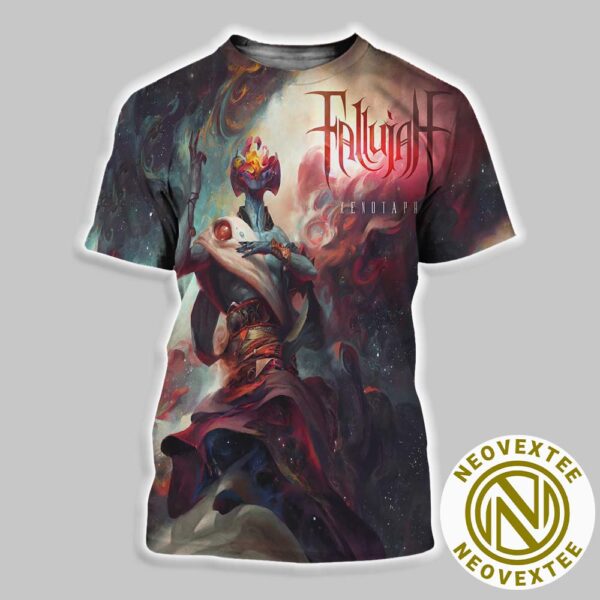 Fallujah Band Xenotaph New Album Out On June 13th 2025 All Over Print Shirt