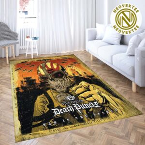 Five Finger Death Punch War Is The Answer Album Cover Home Decor Rug Carpet