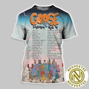 Goose Band Everything Must Go Summer Tour 2025 Dates List All Over Print Shirt