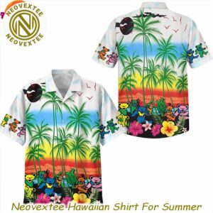 Grateful Dead Band Aloha Music Summer Hawaiian Shirt