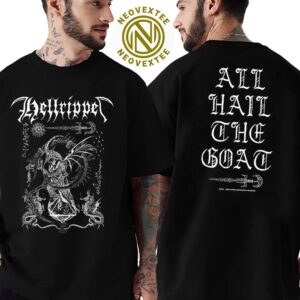 Hellripper Band Merch 2025 All Hail The Goat Two Sides Print Classic T-Shirt