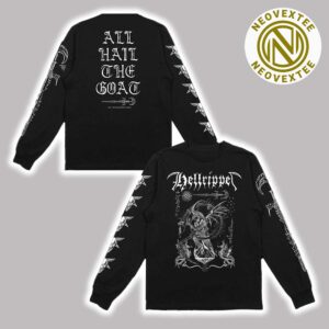 Hellripper Merch Tee 2025 All Hail The Goat Longsleeve T-Shirt