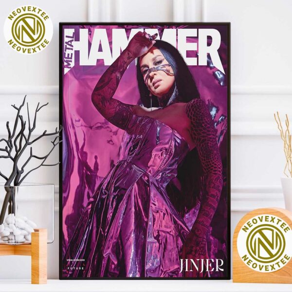 Jinjer Metal Hammer Cover Magazine Home Decor Poster Canvas