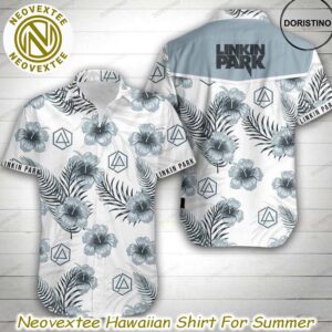 Linkin Park Flower Pattern Aloha 2025 Summer Hawaiian Shirt