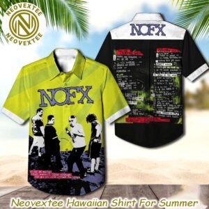 NOFX Cover 45 Or 46 Songs That Weren’t Good Enough To Go On Our Other Records Album Summer Aloha Music Hawaiian Shirt