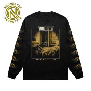 Official Volbeat Merch New Album God Of Angels Trust Longsleeve Hoodie T-Shirt