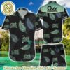 Ozzy Osbourne Down To Earth Album Cover Aloha Both Hawaiian Shirt And Beach Short