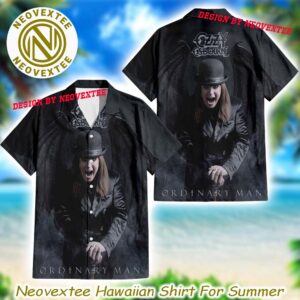 Ozzy Osbourne Ordinary Man Album Cover Aloha Hawaiian Shirt Gift For Fan