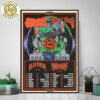 Sunami Europe Tour 2025 With Support From Headbussa Dates List Home Decor Poster Canvas