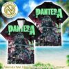 Pantera Skull Prison Pattern Music Aloha Summer 2025 Hawaiian Shirt