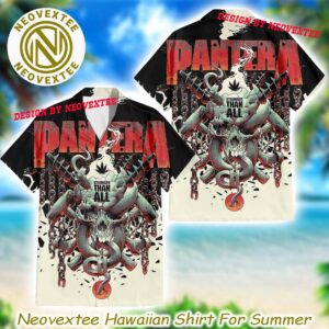 Pantera Stronger Than All Pattern Summer Aloha Music Gift For Fan 2025 Hawaiian Shirt