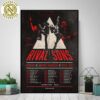 Zakk Sabbath UK And EU Tour 2025 Dates List Start In Manchester UK On March 3 2025 Home Decor Poster Canvas