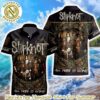 Slipknot Band Full Album Art Collage Summer Music Aloha Hawaiian Shirt